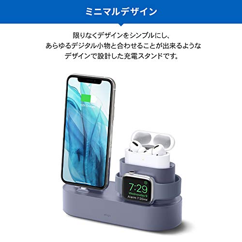 Amazon | 【elago】 AirPods Pro 3 2 Apple Watch iPhone 対応 充電